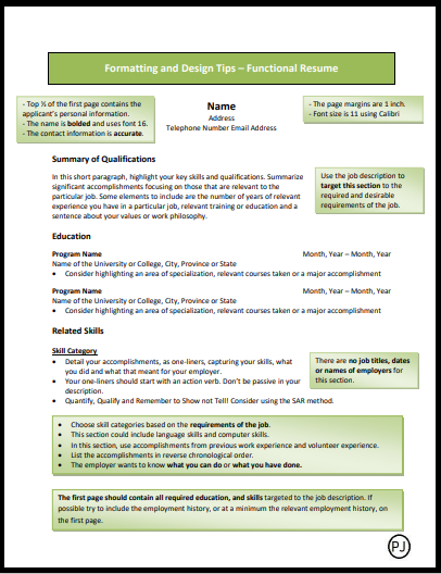 3 Resume Styles - How to Get a Job | Pursuing Jobs